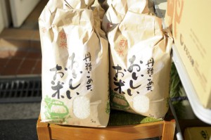 上新庄ロハスカフェさんのなら奈良県産のお米